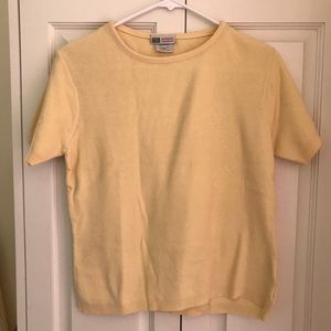 Yellow Faded Glory Top size Small